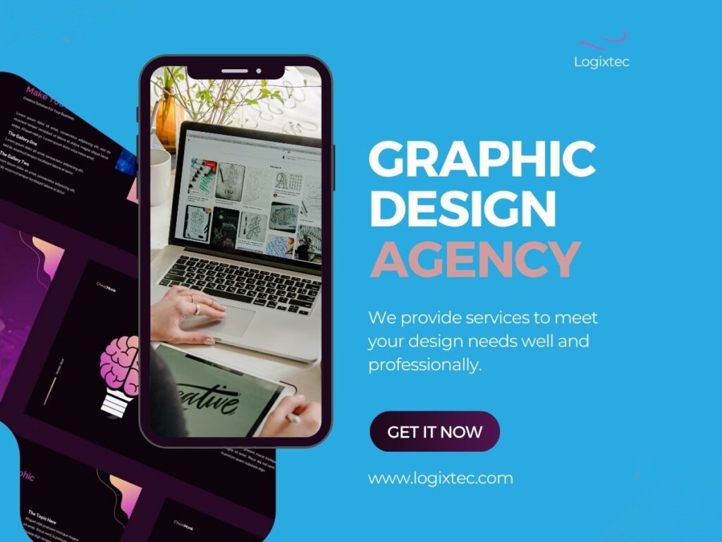 Discover how LogixTec, a leading graphic design agency in Manchester, can ignite your brand’s growth. Explore our premium graphic design services and elevate your business today!